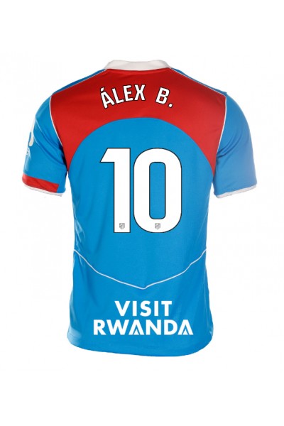 Atletico Madrid Alex Baena #10 Jalkapallovaatteet Naisten Kolmaspaita 2025-26 Lyhythihainen Atletico Madrid Alex Baena #10 Jalkapallovaatteet Naisten Kolmaspaita 2025-26 Lyhythihainen